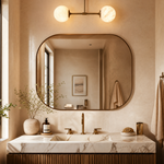 Duo Orb Ceiling (extra) Alabaster