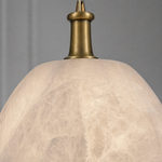 Egg Pendant Alabaster