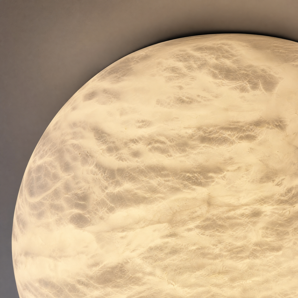 Egg Shape Ceiling Alabaster