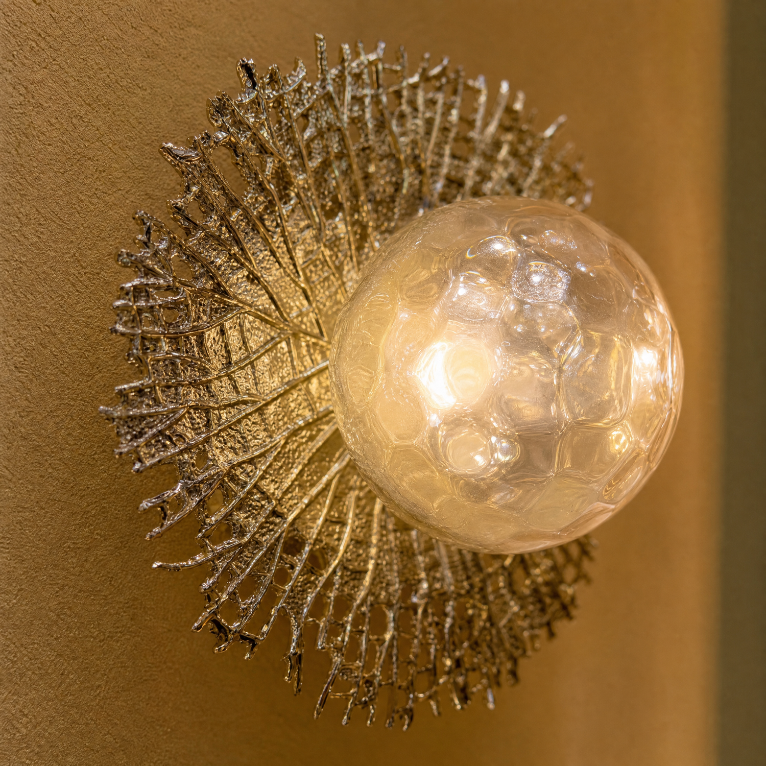 Ellison Bubbles Mini Glass Wall Sconce