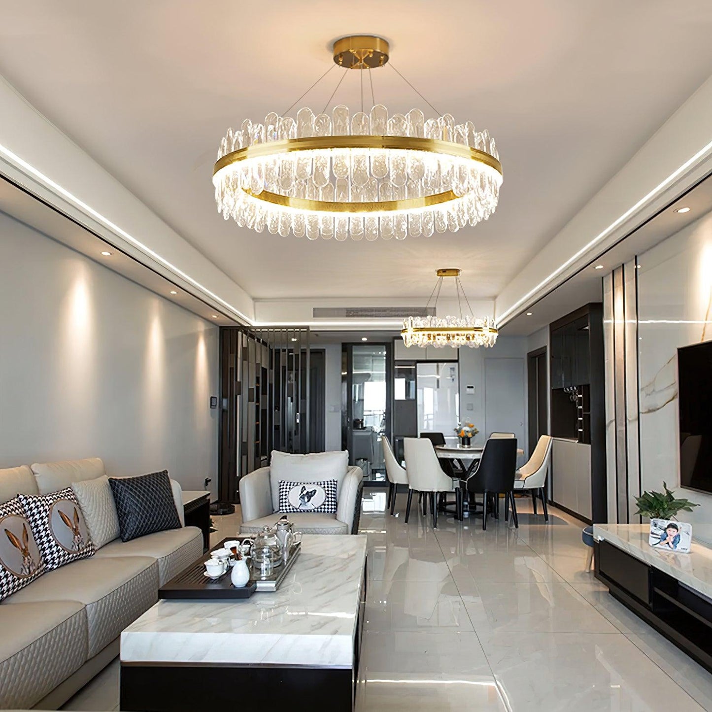 Enos Crystal Chandelier - YIOSI