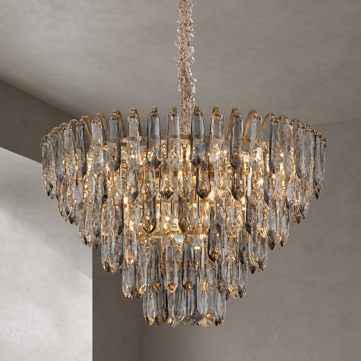 Eterea Brass Chandelier