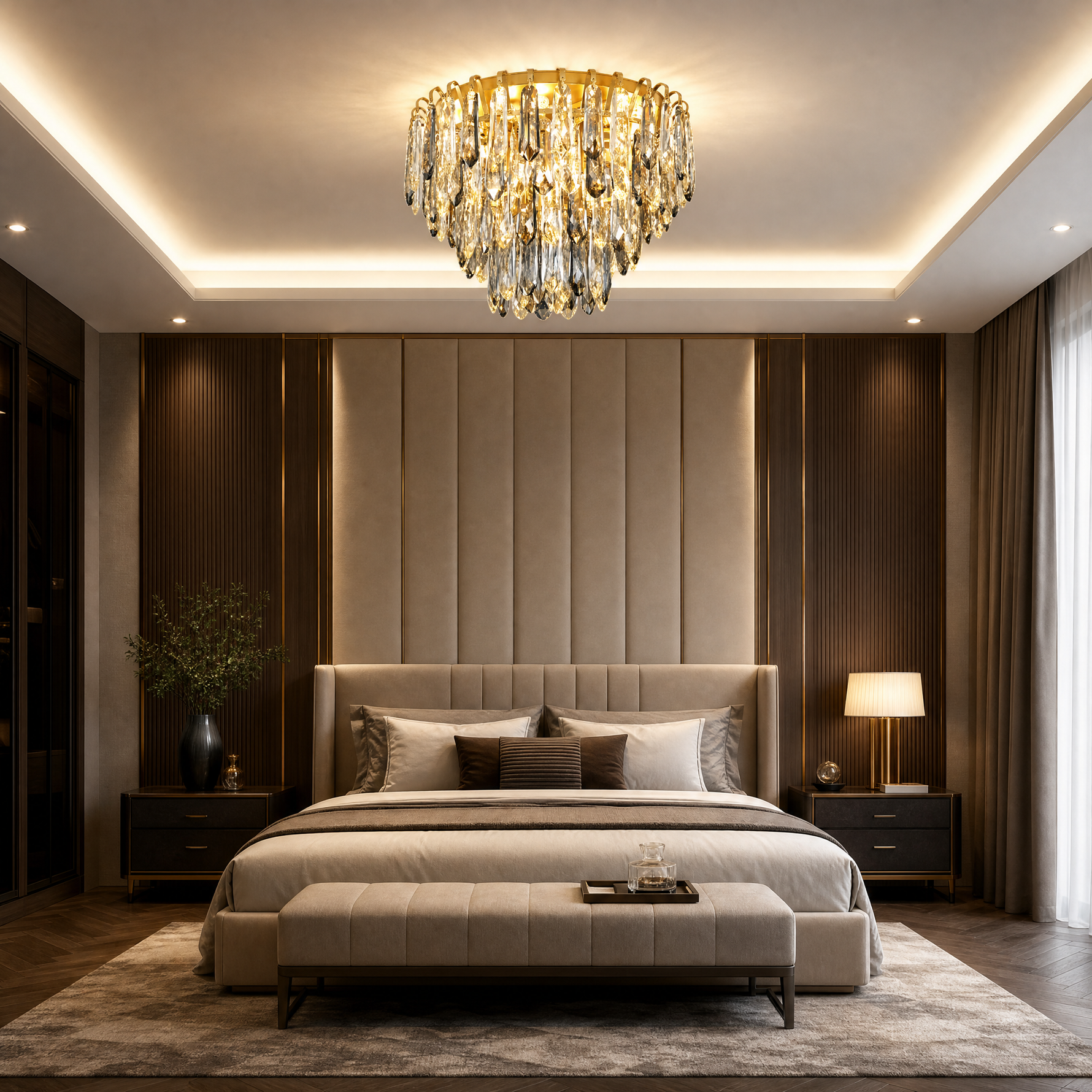 Eterea Brass Pendant Light