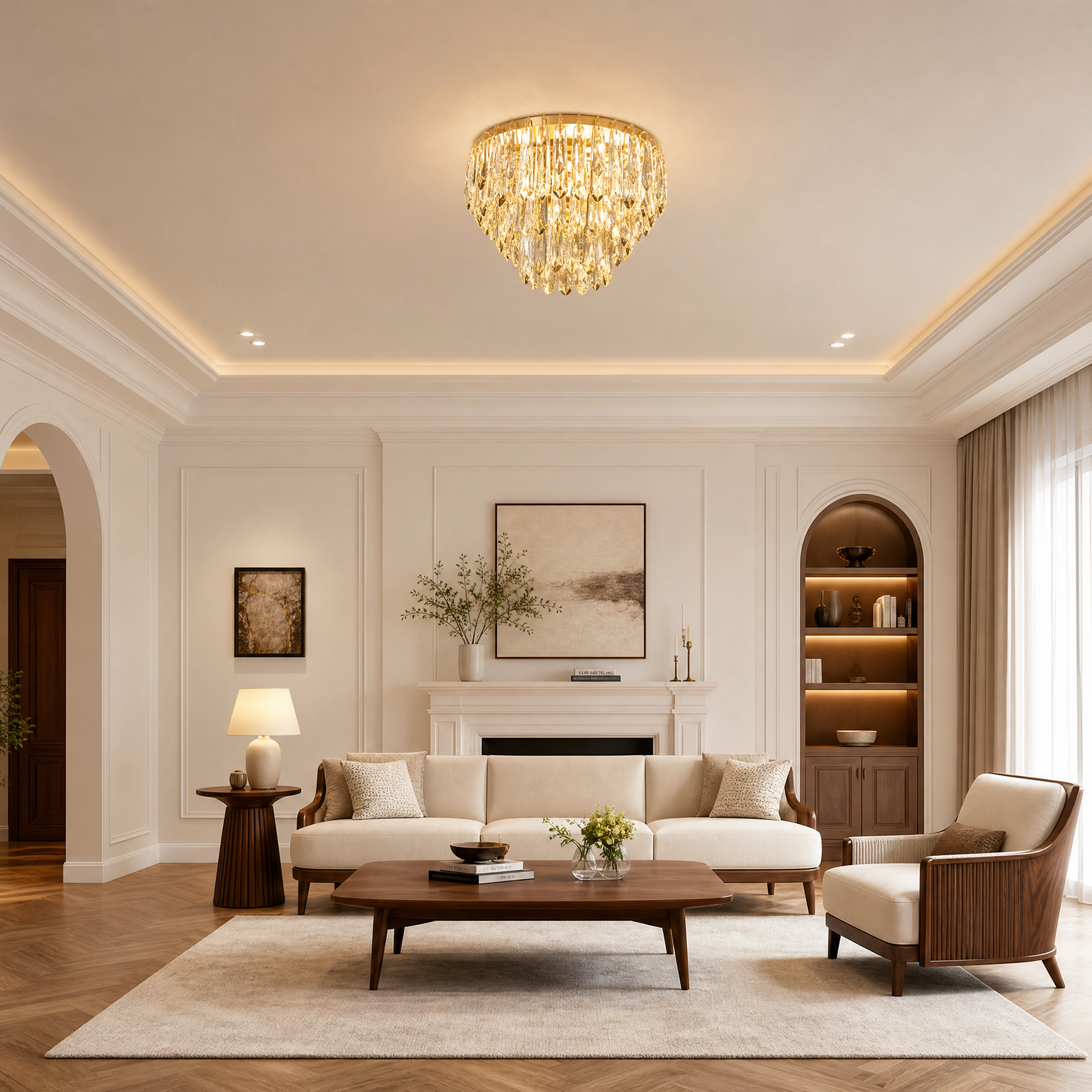 Eterea Brass Pendant Light