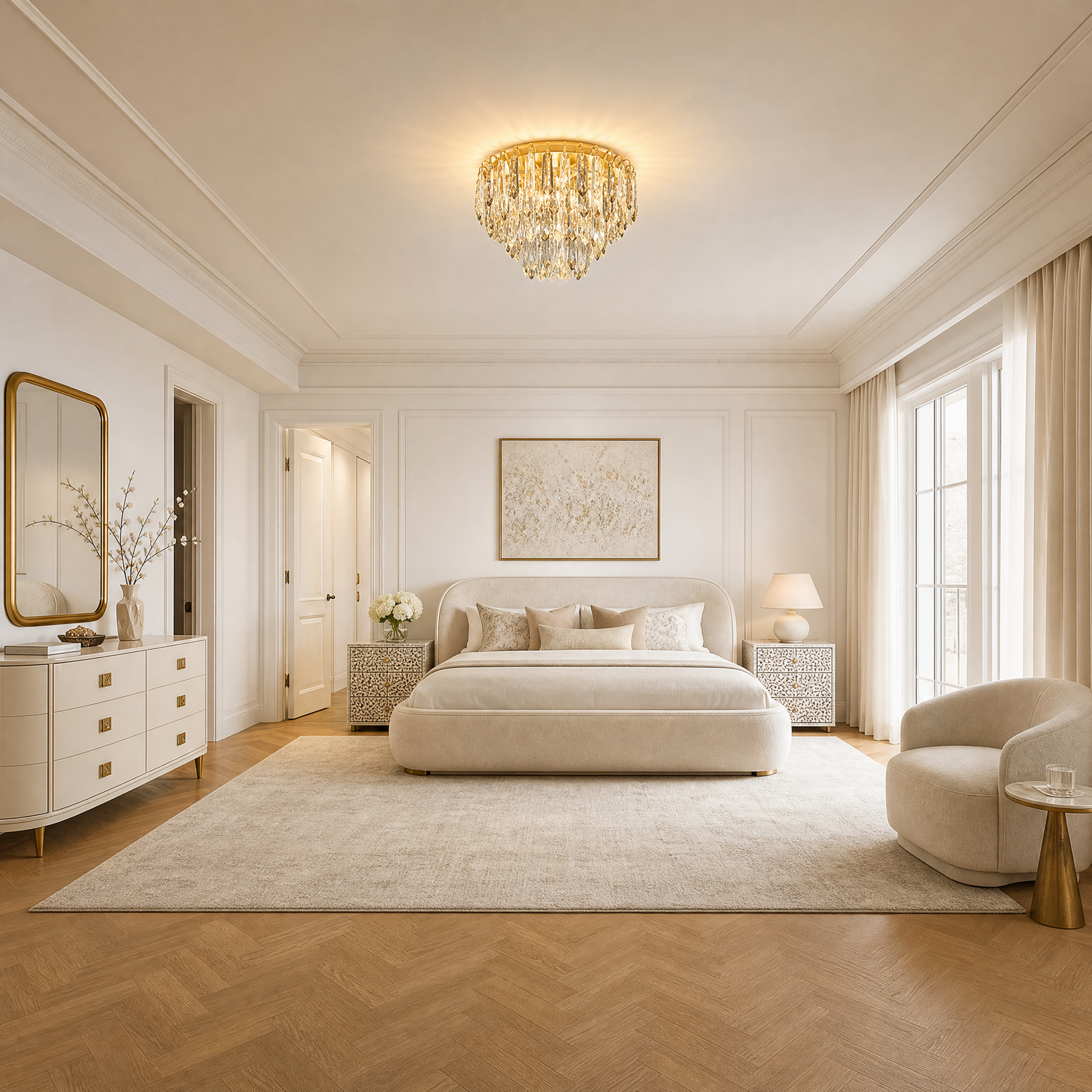Eterea Brass Pendant Light
