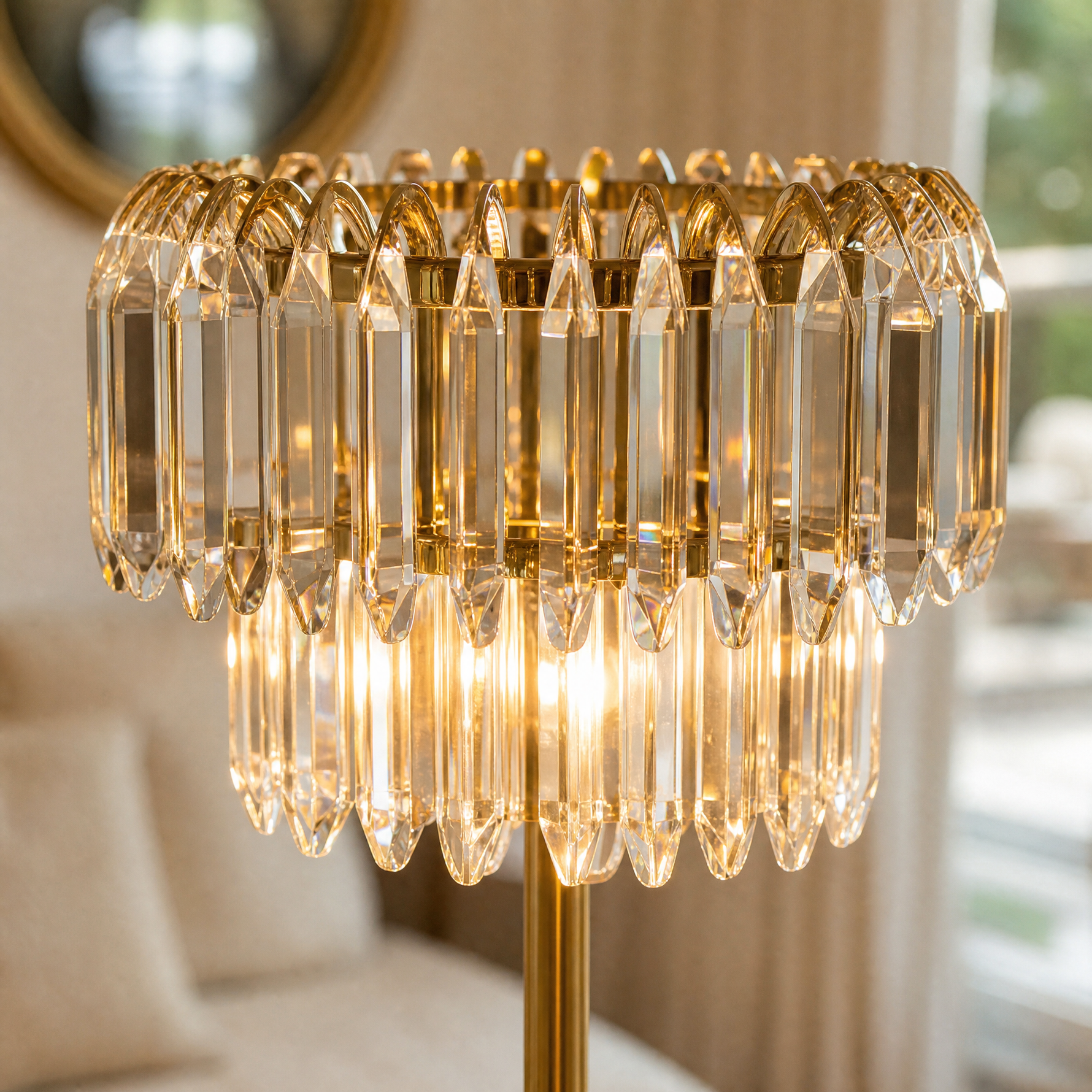 Eterea Crystal Floor Lamp