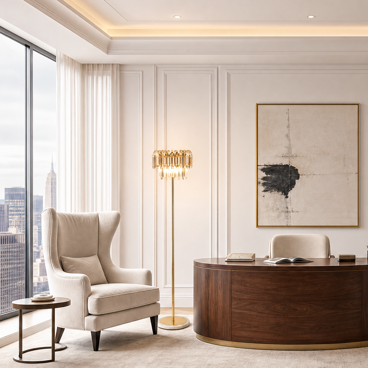 Eterea Crystal Floor Lamp