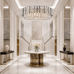Eterea Crystal Halo Chandelier