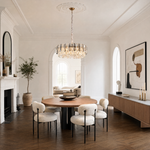 Eterea Crystal Halo Chandelier