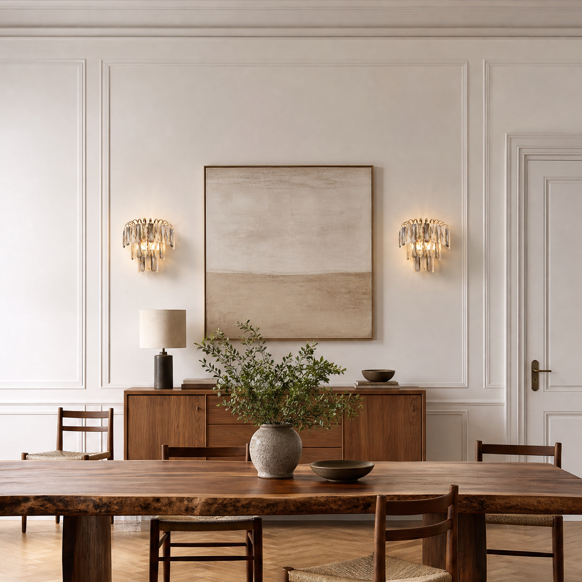 Eterea Crystal Wall Sconce