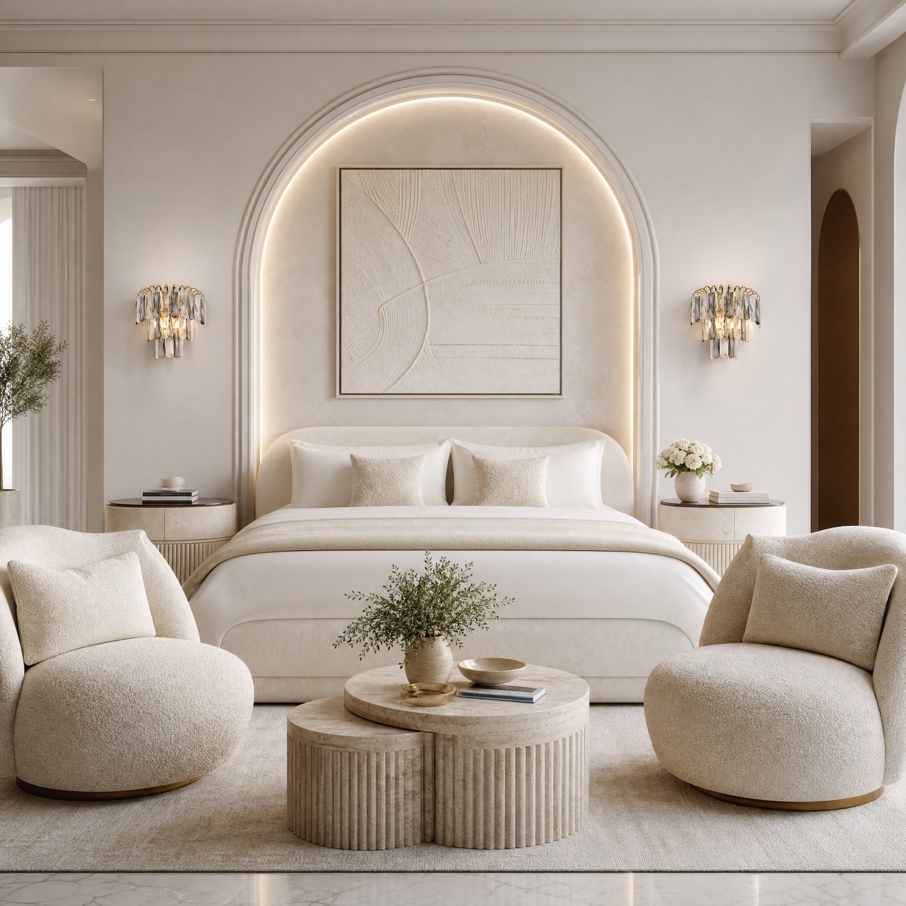 Eterea Crystal Wall Sconce