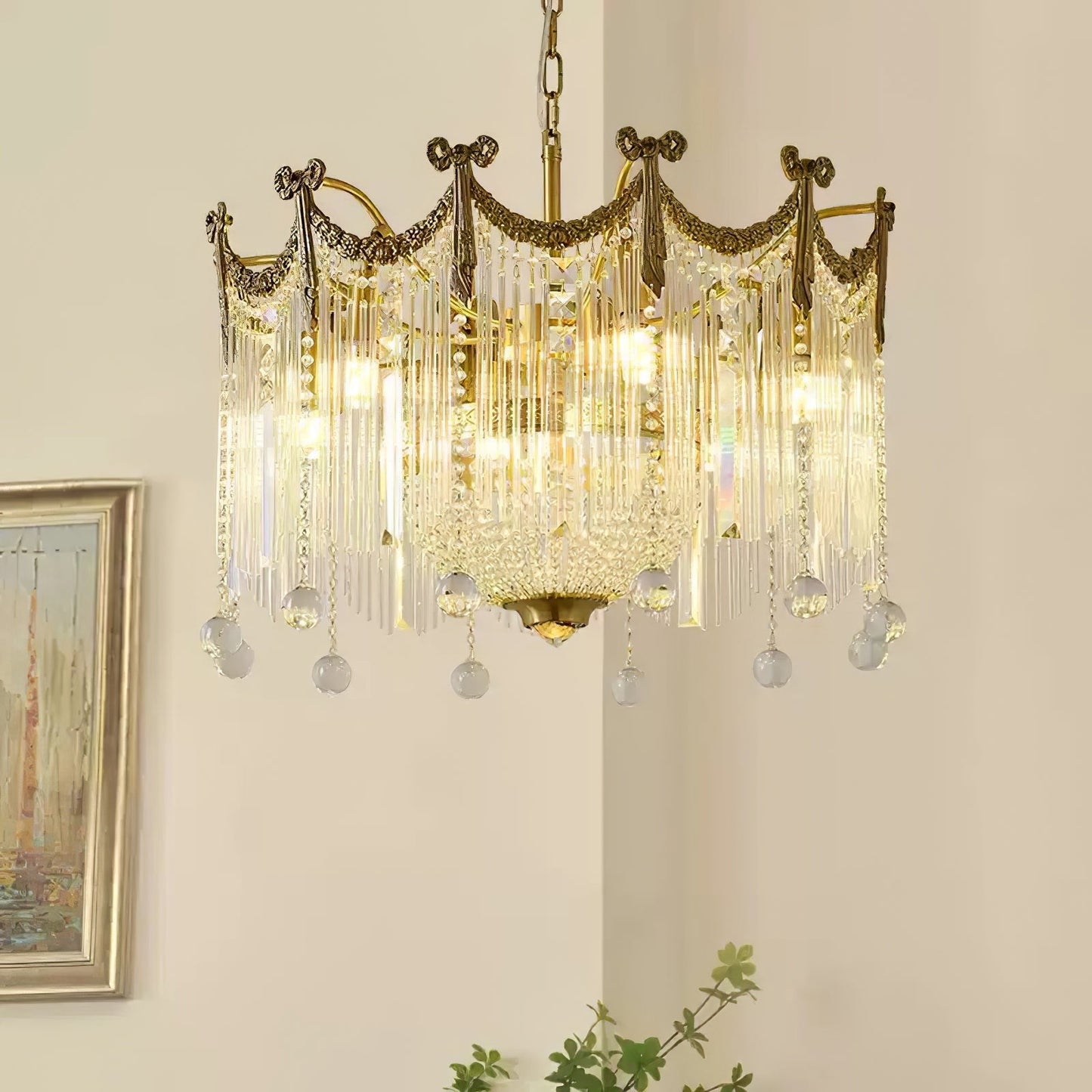 Evangeline Crystal Chandelier - YIOSI