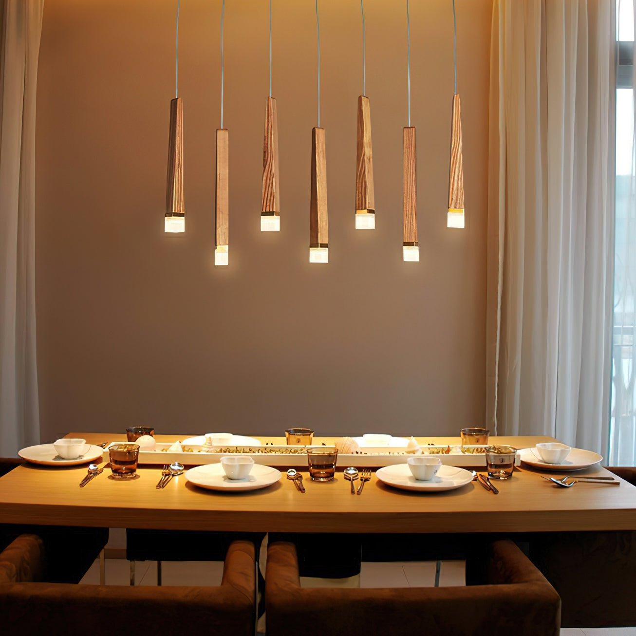Firewood Stick Chandelier - YIOSI