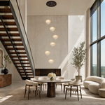 Floral Glory Modern Multi-Tier Cluster Chandelier