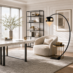 Floral Glory Modern Sculptural Floor Lamp