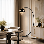 Floral Glory Modern Sculptural Floor Lamp