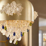 Floral Glory Modern Sculptural Pendant Light