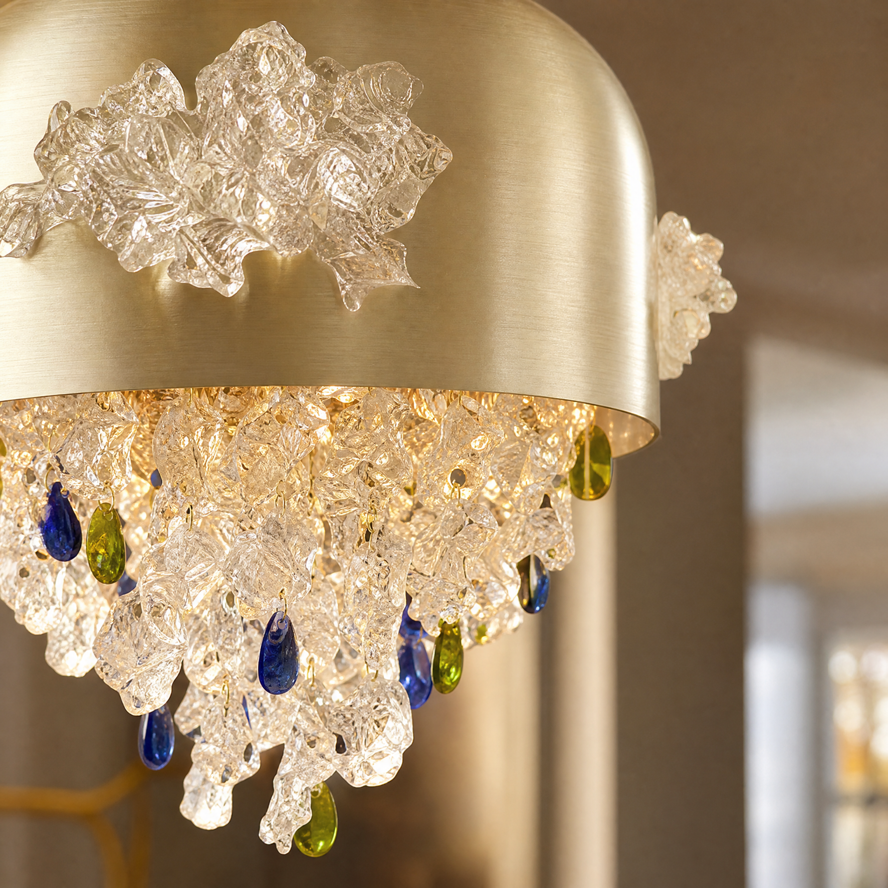Floral Glory Modern Sculptural Pendant Light