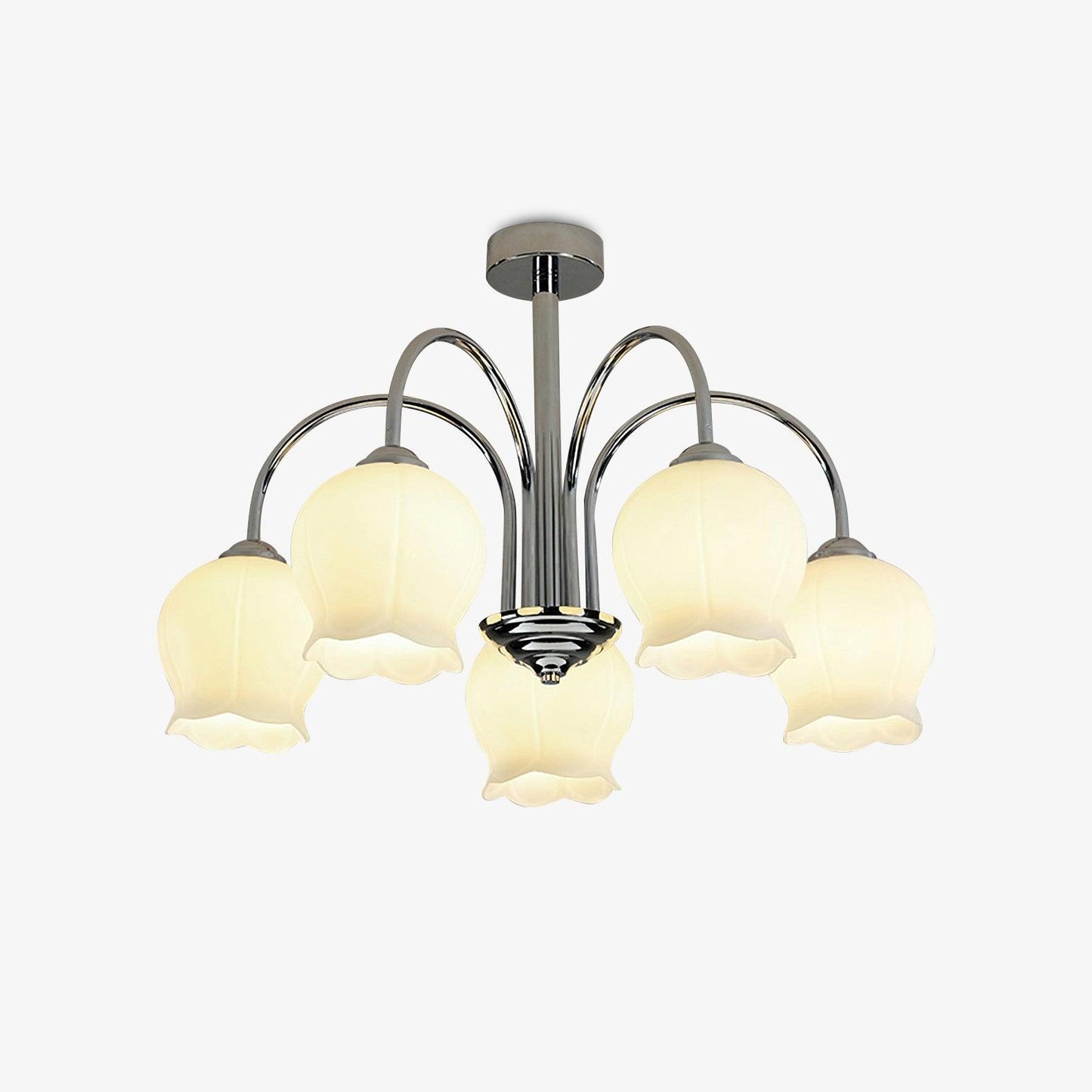 Floral Glass Chandelier - YIOSI