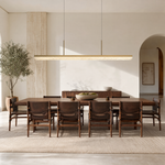 Flourish Modern Linear Dining Pendant Light