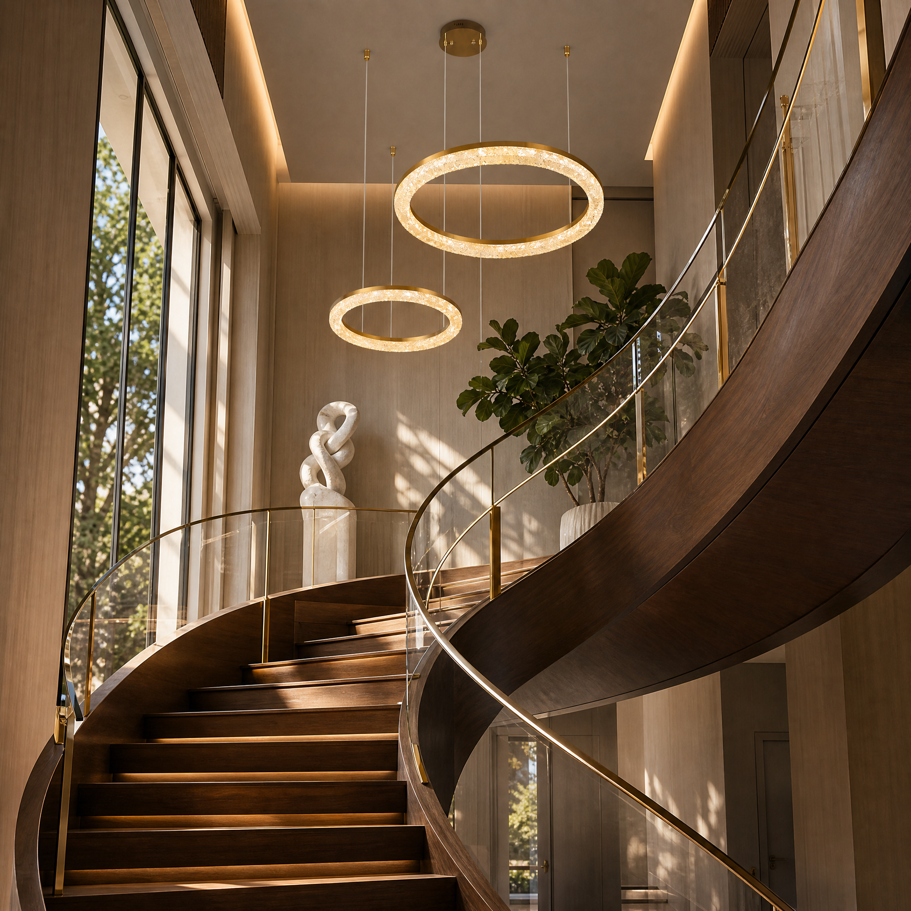 Flourish Modern Multi-Tier Cluster Chandelier