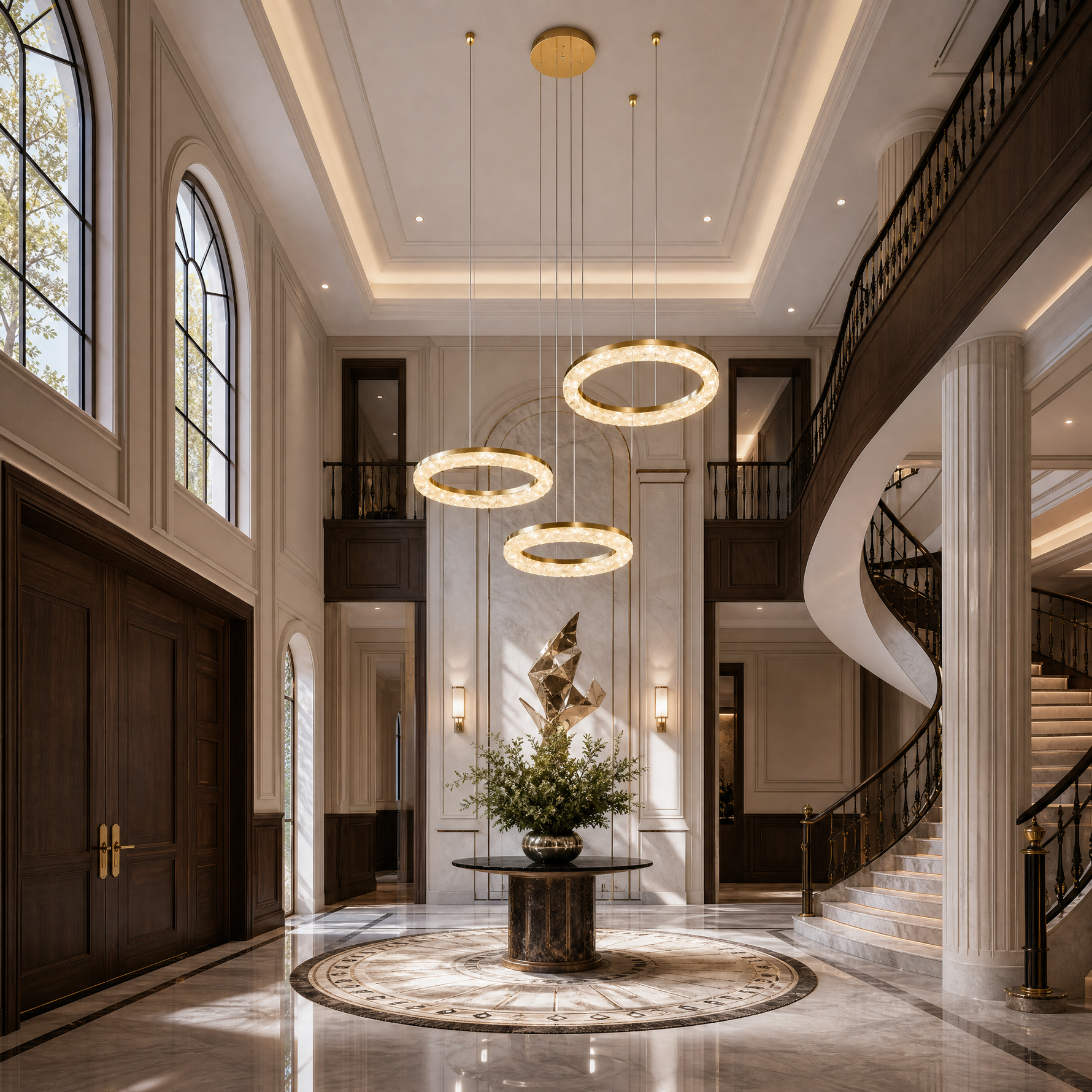 Flourish Modern Multi-Tier Cluster Chandelier