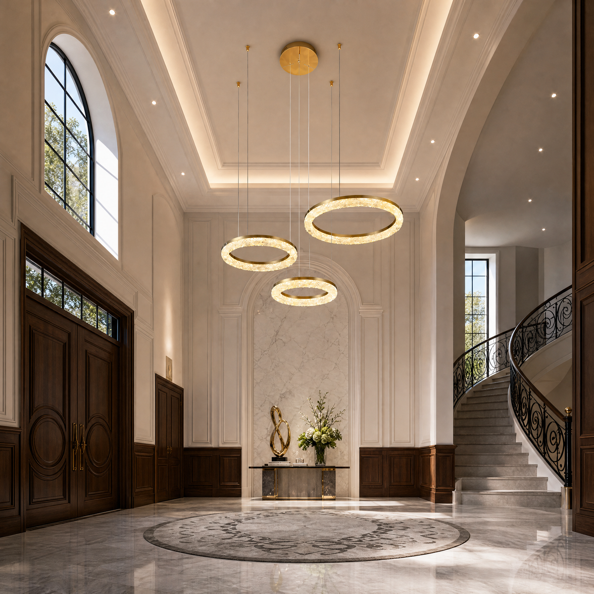 Flourish Modern Multi-Tier Cluster Chandelier