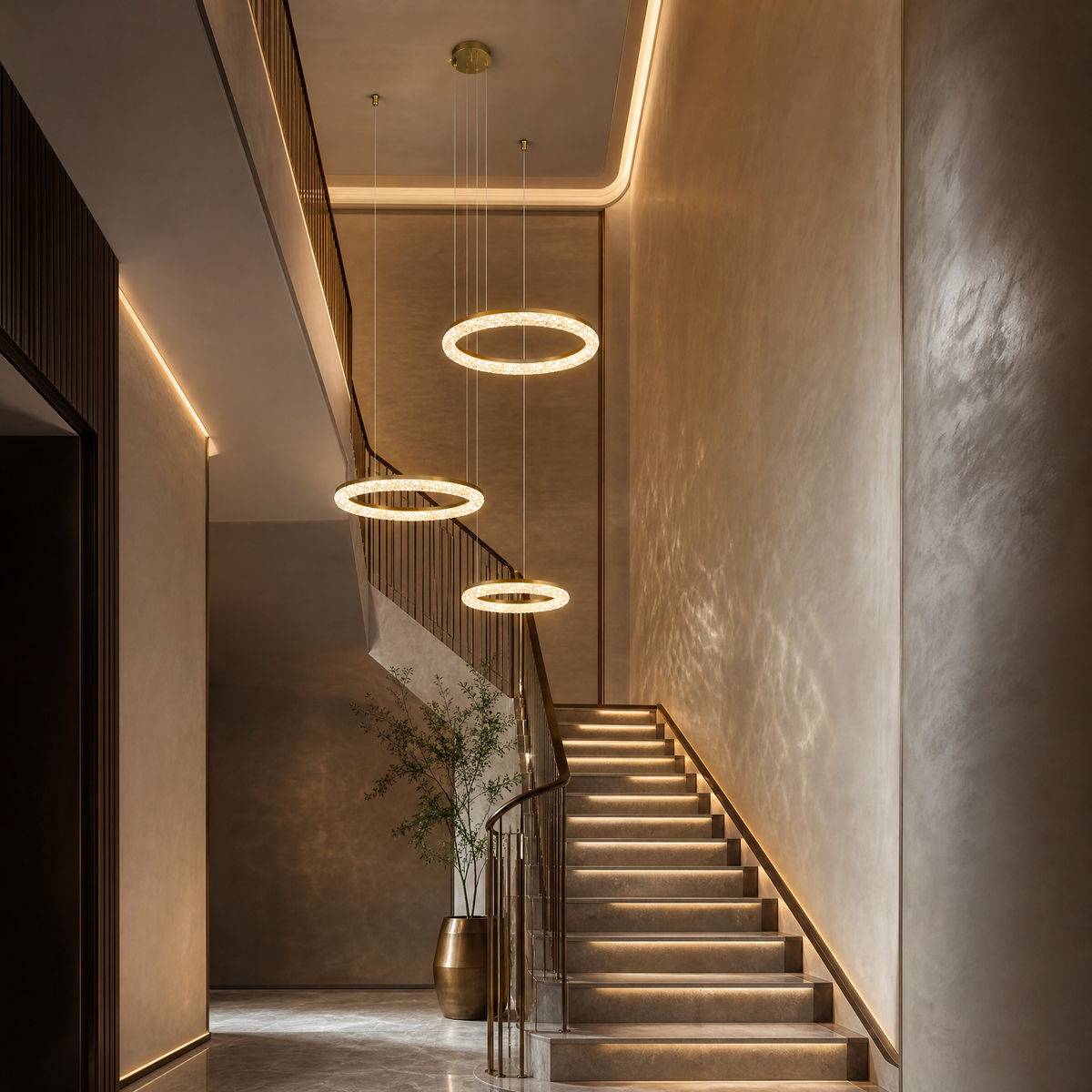 Flourish Modern Multi-Tier Cluster Chandelier