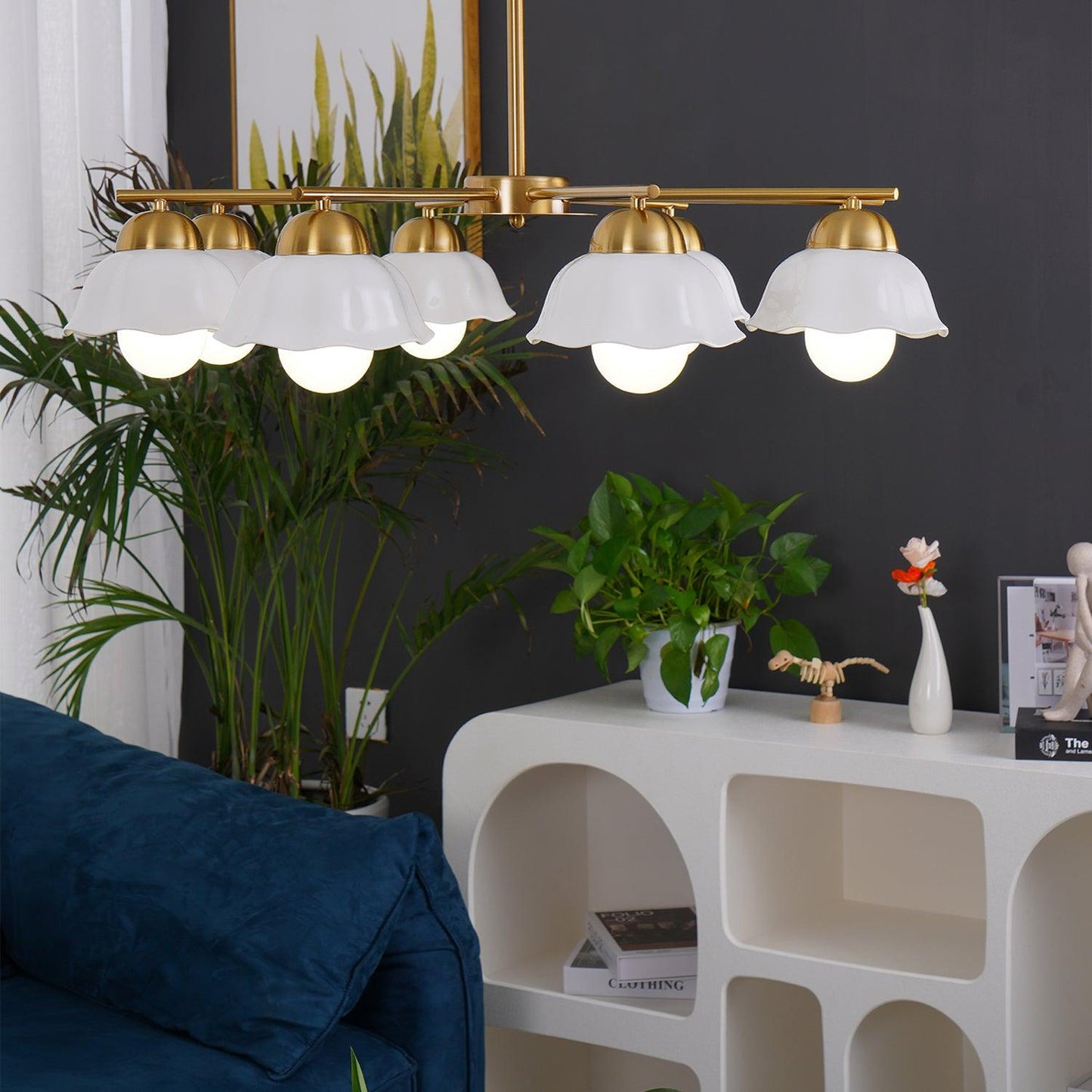 Flower Shade Chandelier - YIOSI