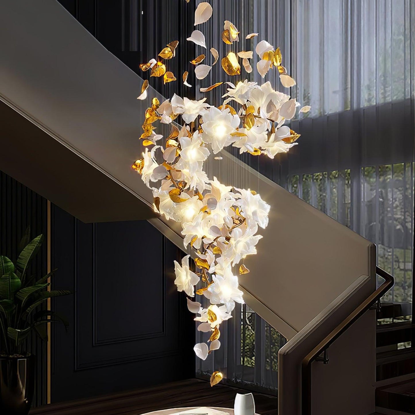 Flying Flowers Fluttering Chandelier - YIOSI