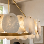 Foglia Flower Pedal Chandelier