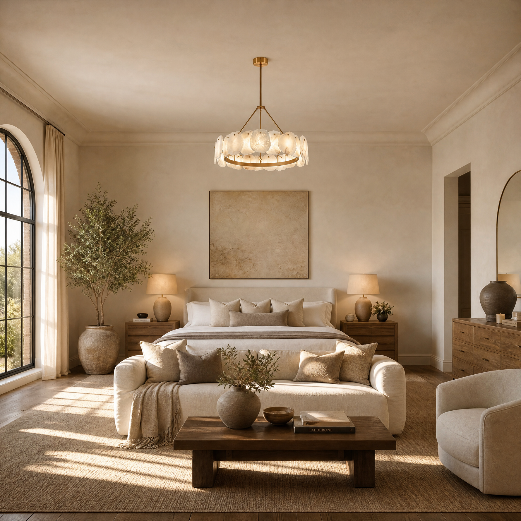 Foglia Flower Pedal Chandelier