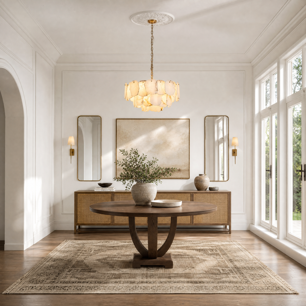 Foglia Leaf Tier Chandelier