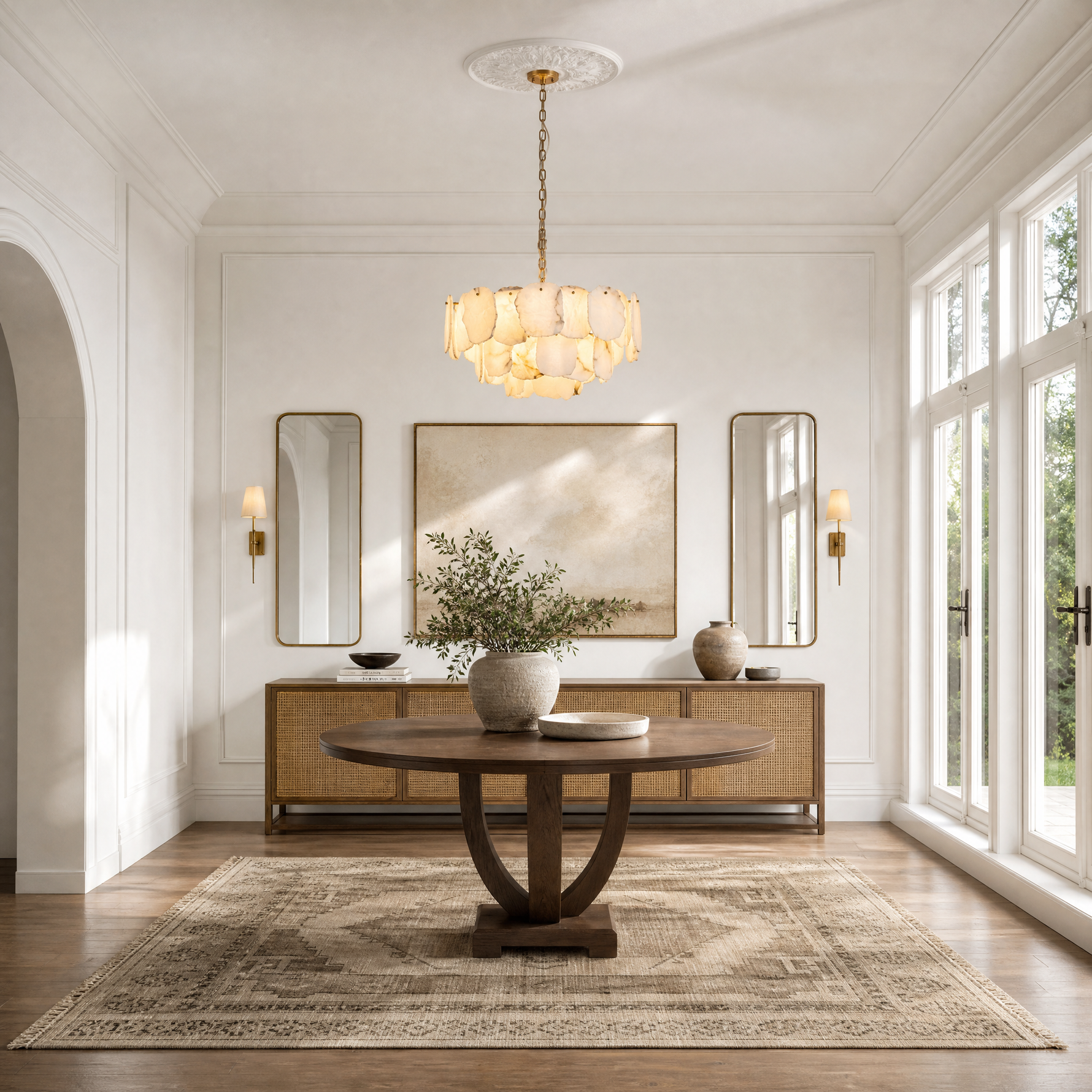 Foglia Leaf Tier Chandelier