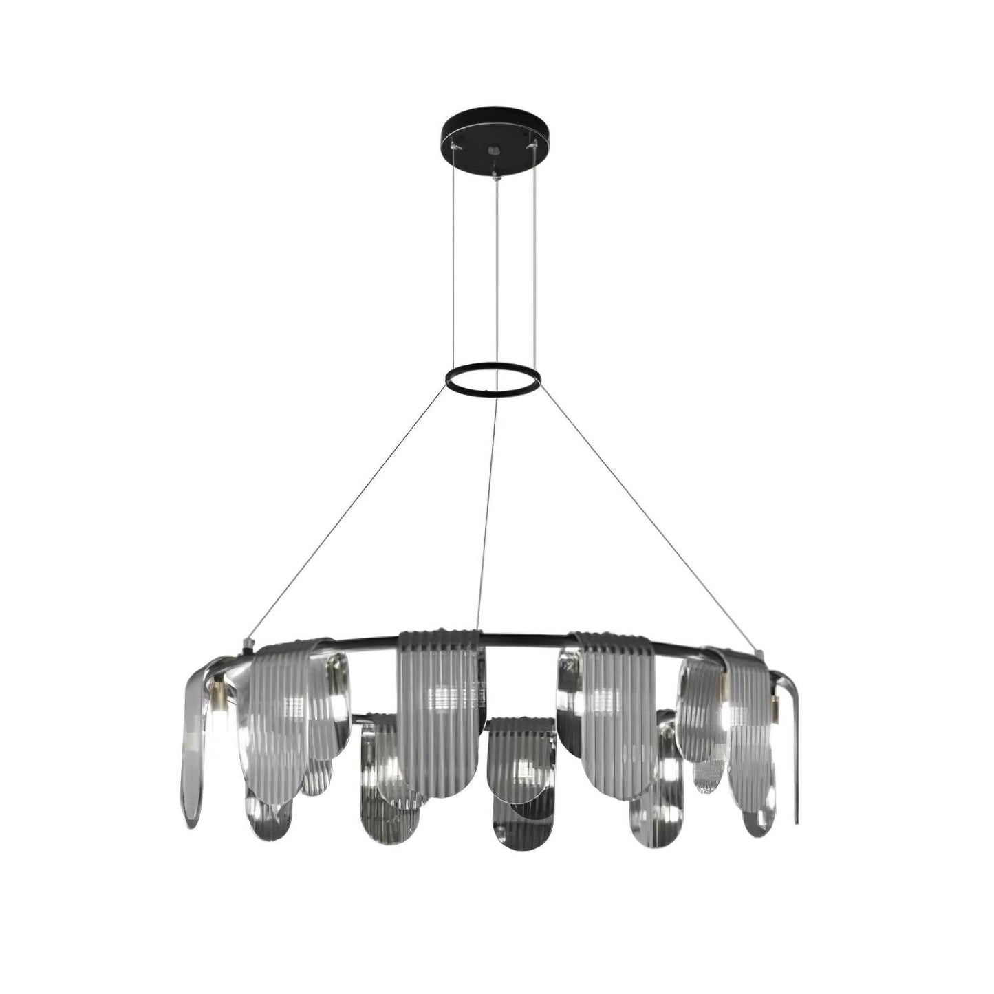 Folioles Brass Chandelier - YIOSI