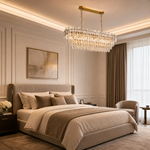 Fontana Crystal Rectangular Chandelier