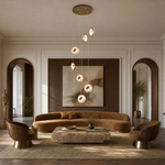 Fortune Cascade Modern Sculptural Pendant Light