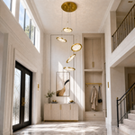 Frozen Crystal Modern Multi-Tier Cluster Chandelier