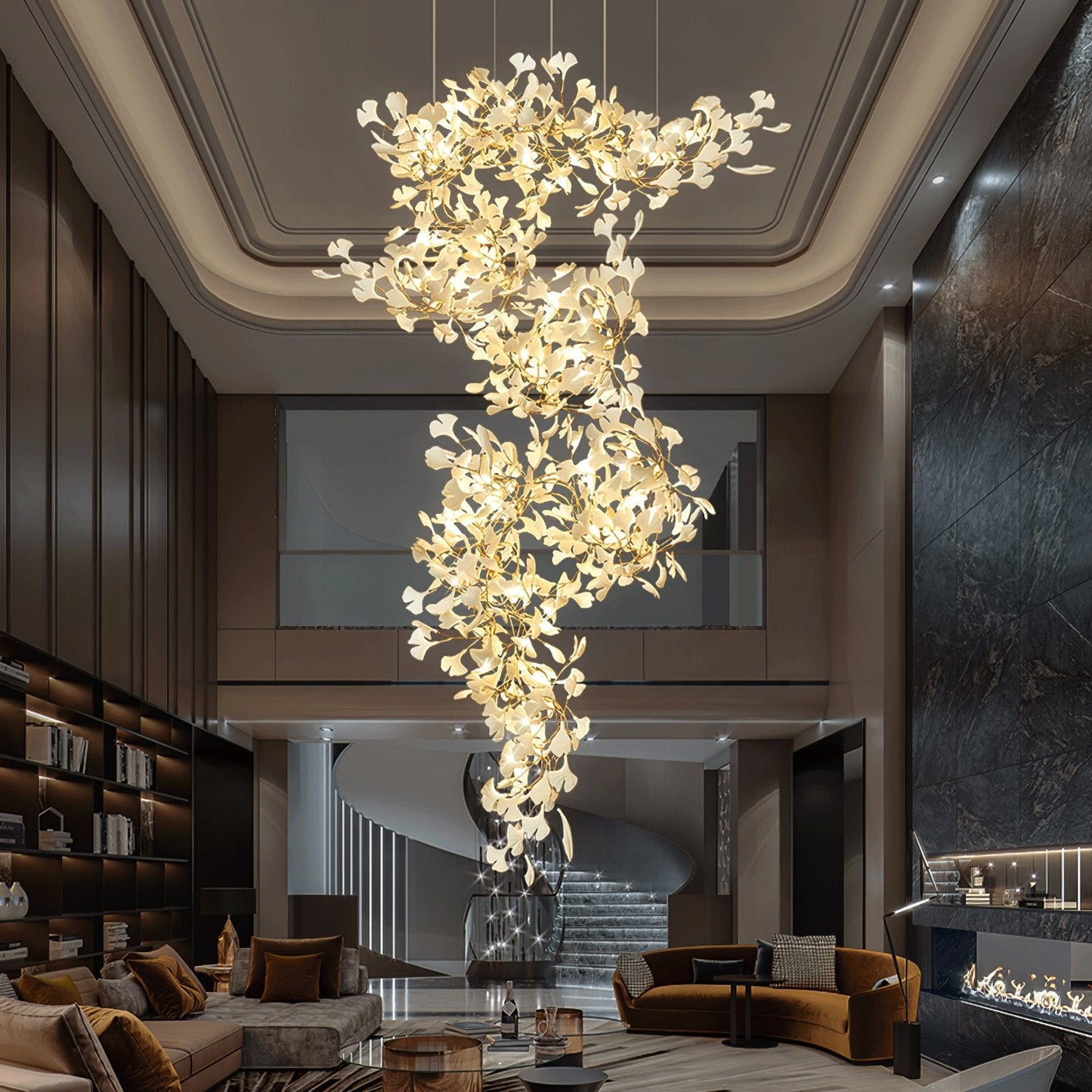 Gingko Chandelier F - YIOSI