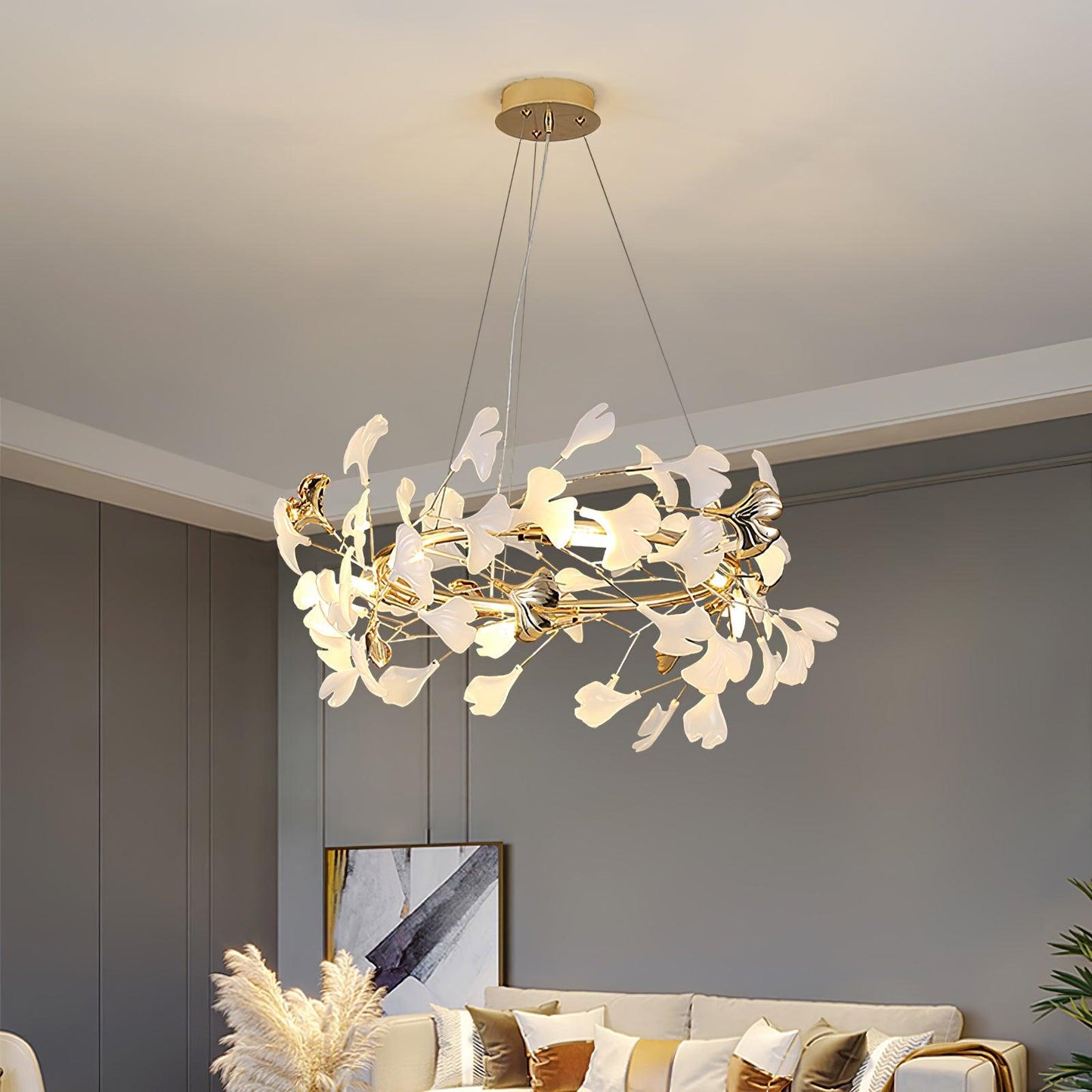 Gingko Chandelier T - YIOSI