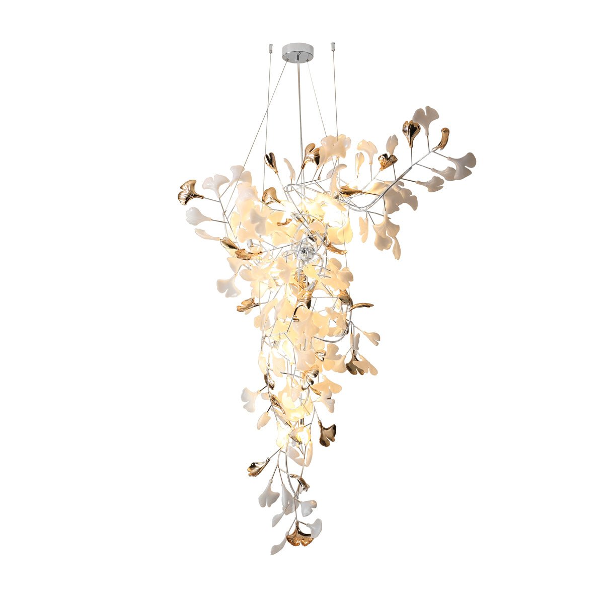 Ginkgo Tip Tlying Chandelier - YIOSI