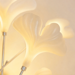 Ginkgo Leaf Ceramic Wall Sconce for Bedroom Hallway Living Room