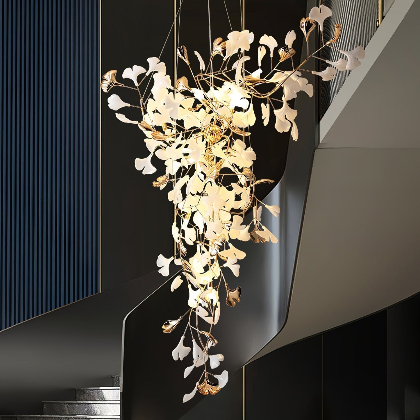Ginkgo Tip Tlying Chandelier - YIOSI