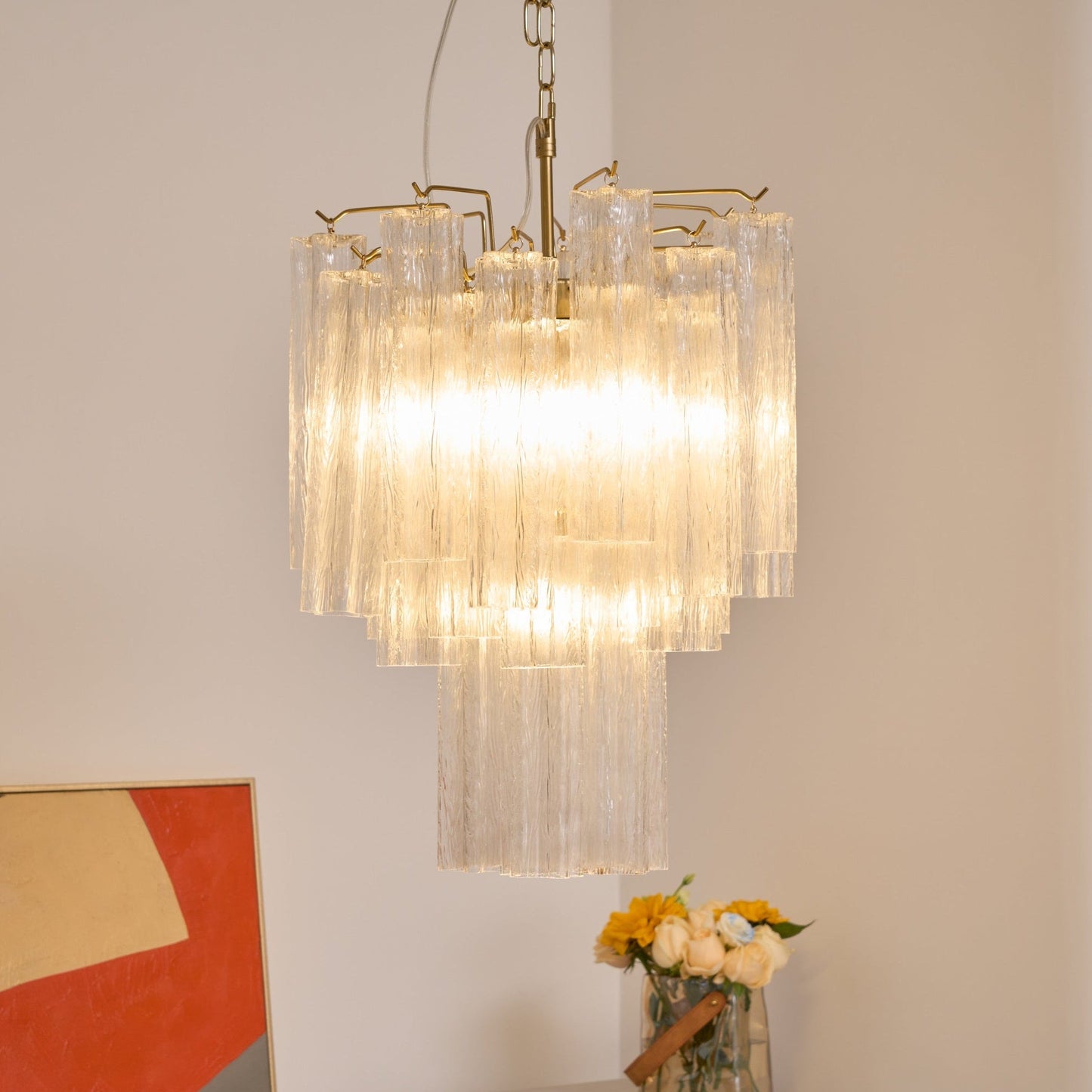 Giselle Murano Glass Chandelier - YIOSI