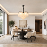 Glass Rod Chandelier