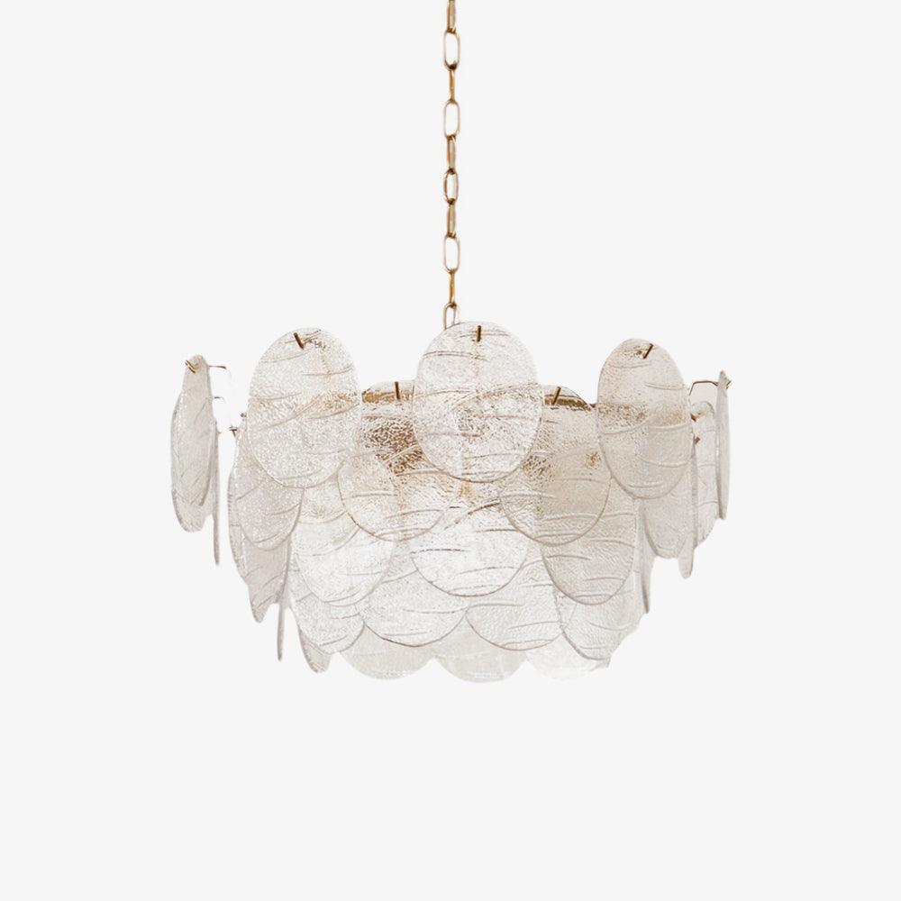 Glass Disc Chandelier - YIOSI