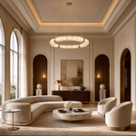 Glitter Glamorous Modern Glass Chandelier
