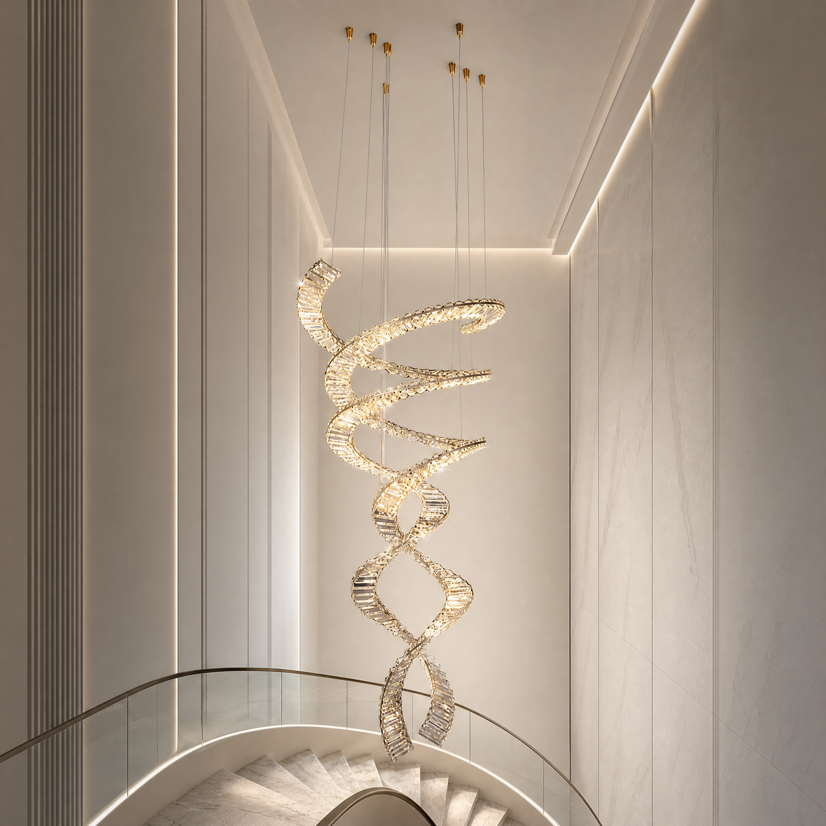Globo Crystal Chandelier