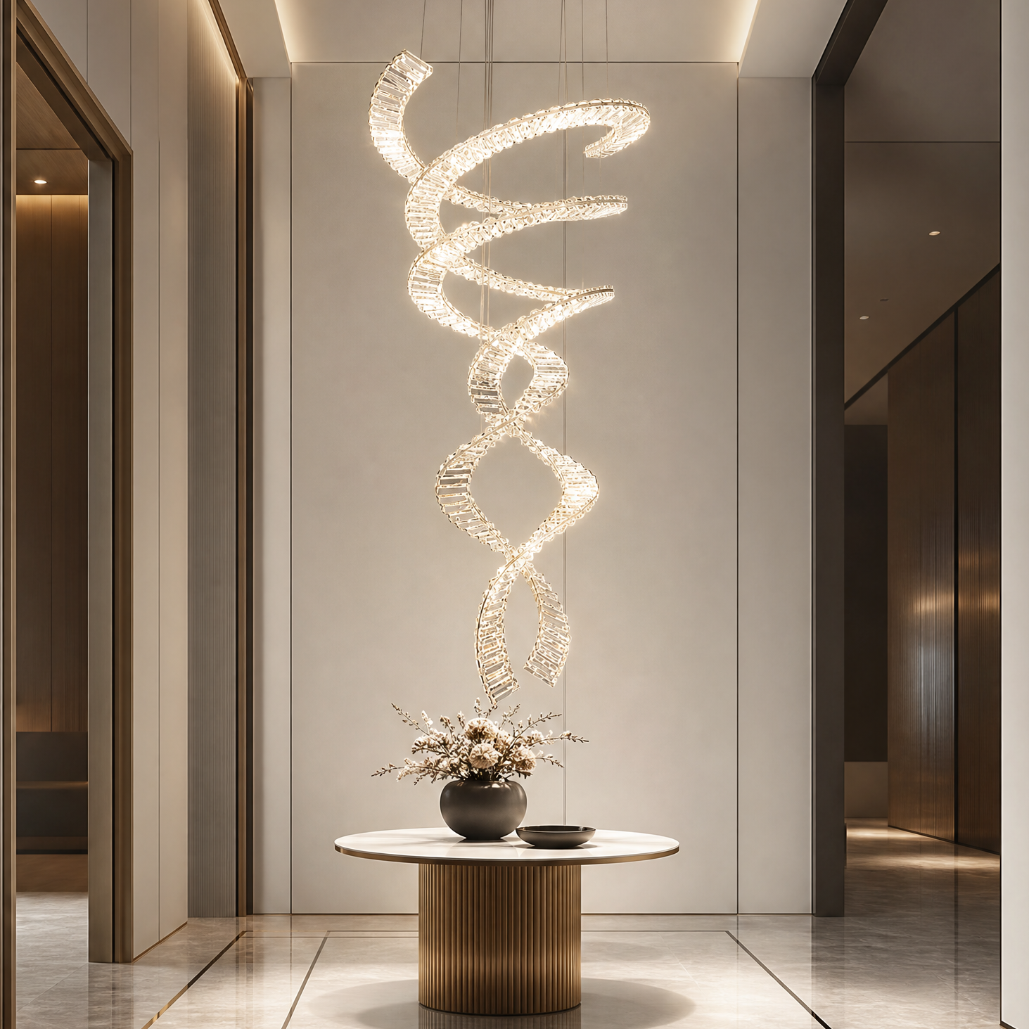 Globo Crystal Chandelier
