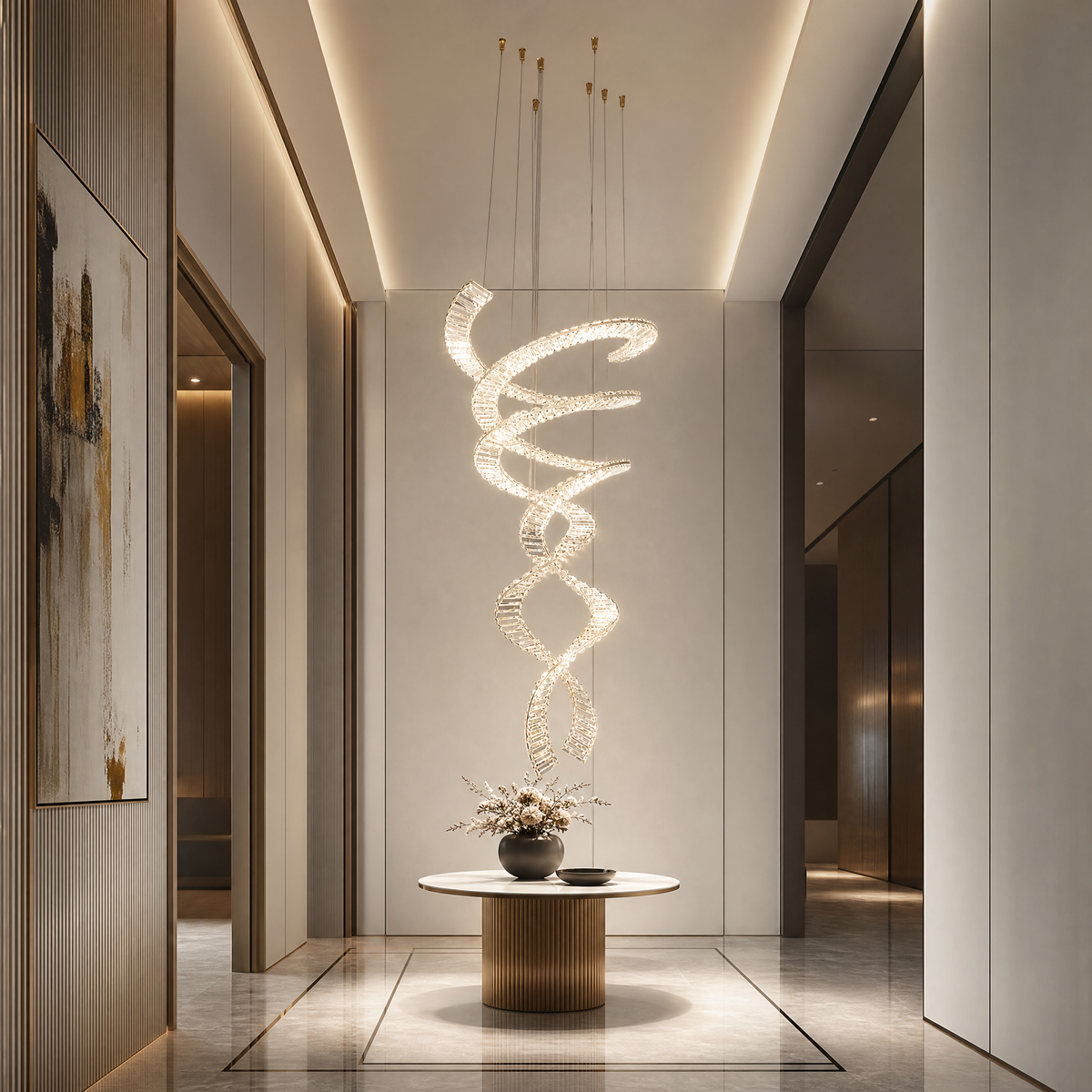 Globo Crystal Chandelier